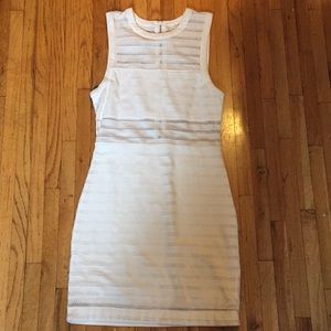 Urban outfitters white bodycon dress
